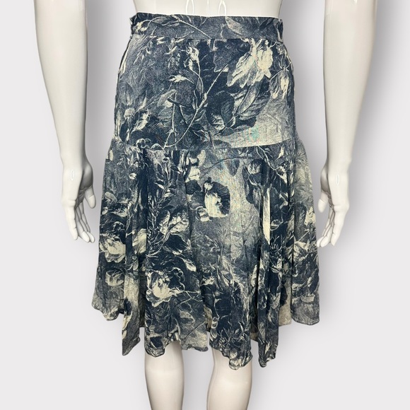 Robert Chimenti Dezani, rose print, fairy grunge, skirt - Picture 6 of 7